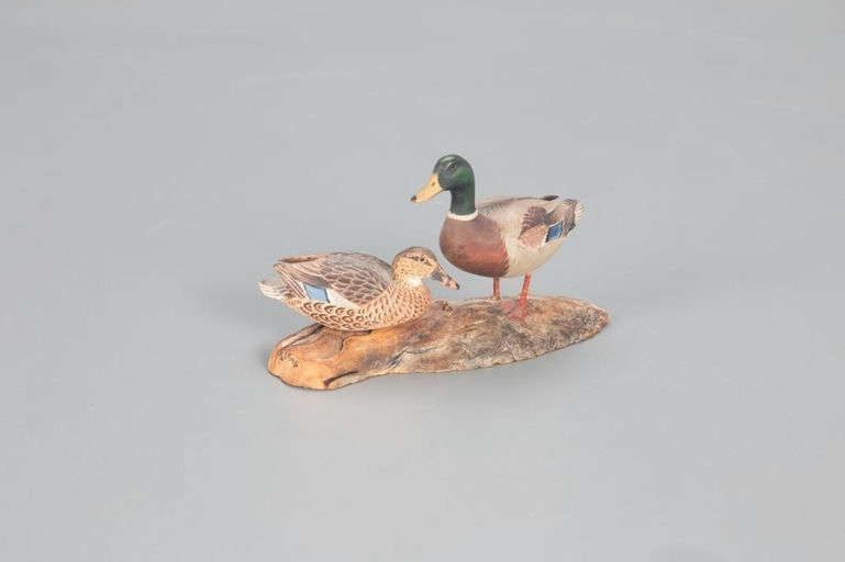 Allen J. King – Miniature Mallard Pair – 2021