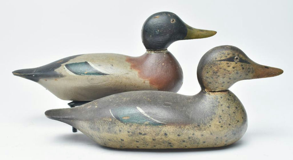 Mason Decoy Factory – Pair of Mallards – 2023