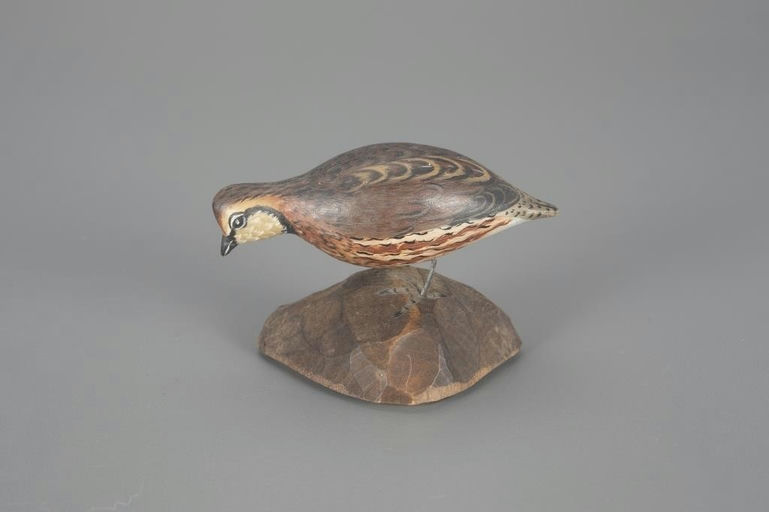 Elmer Crowell – Miniature Feeding Bobwhite Quail – 2024
