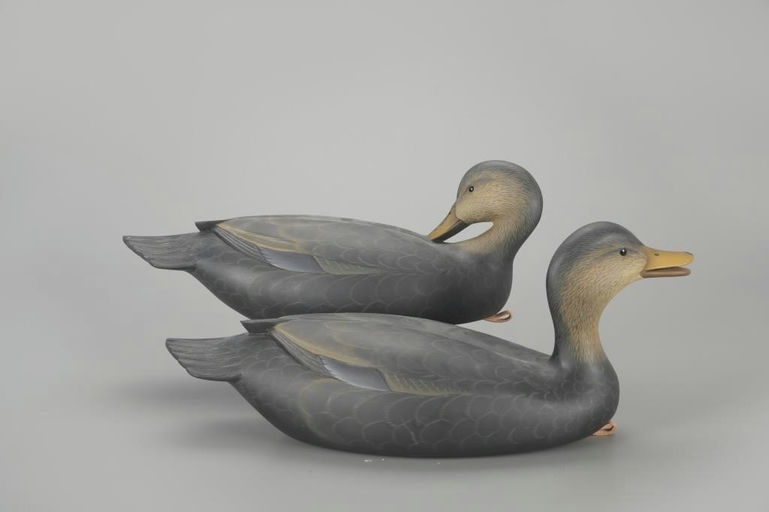 George Strunk – Oversize Black Duck Pair – 2023