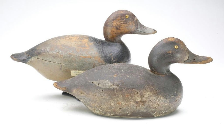 Mason Decoy Factory – Pair of Redheads – 2023