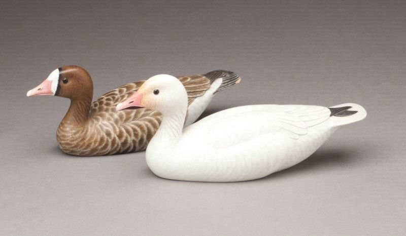 Bob Kerr – Two Miniature Geese – 2012