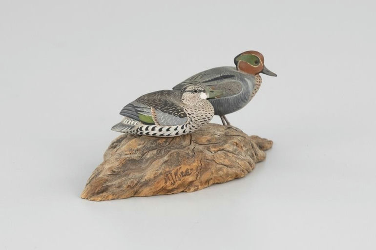 Allen J. King – Rare Miniature Green-Winged Teal Pair – 2026
