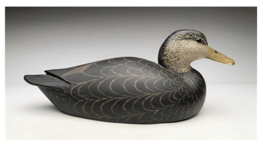 Grayson Chesser – Hollow Carved Black Duck – 2020