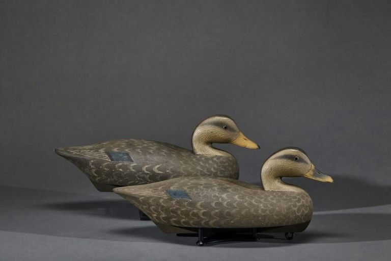 Wildfowler Decoy Company – Black Duck Pair – 2017