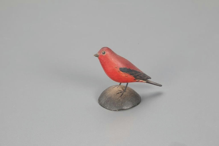 Elmer Crowell – Miniature Scarlet Tanager – 2021