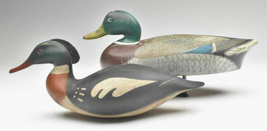 Wildfowler Decoy Company – Pair of Merganser – 2023