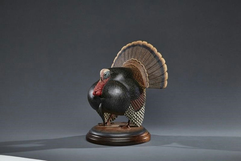 Eddie Wozny – One-Quarter-Size Turkey in Strut – 2017