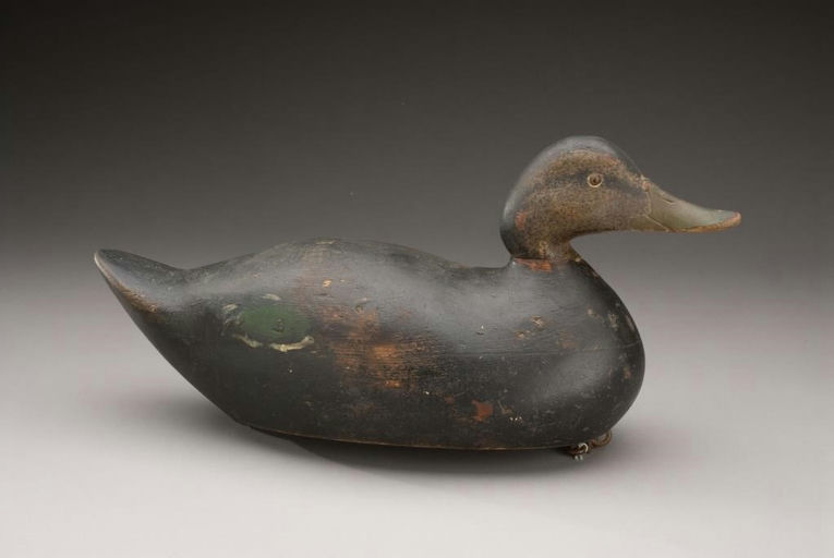 Mason Decoy Factory – Premier Grade Black Duck Drake – 2010
