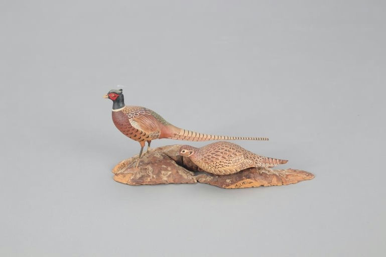 Allen J. King – Miniature Pheasant Pair – 2021