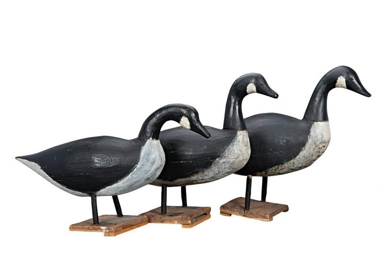 John Brooks – Three Hollow Ice Or Field Geese – 2019