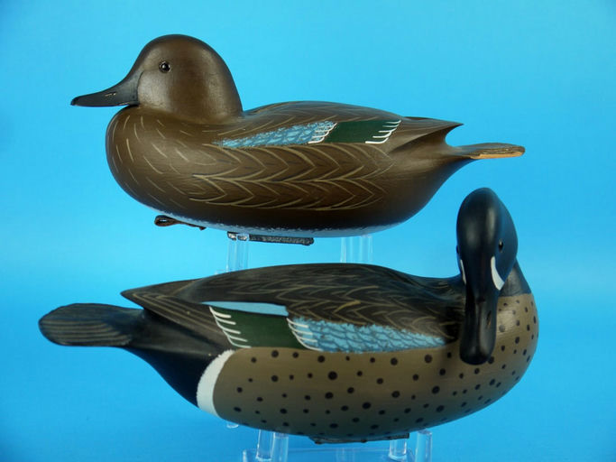 W.M. Oler – Blue Wing Teal Pair – 2026