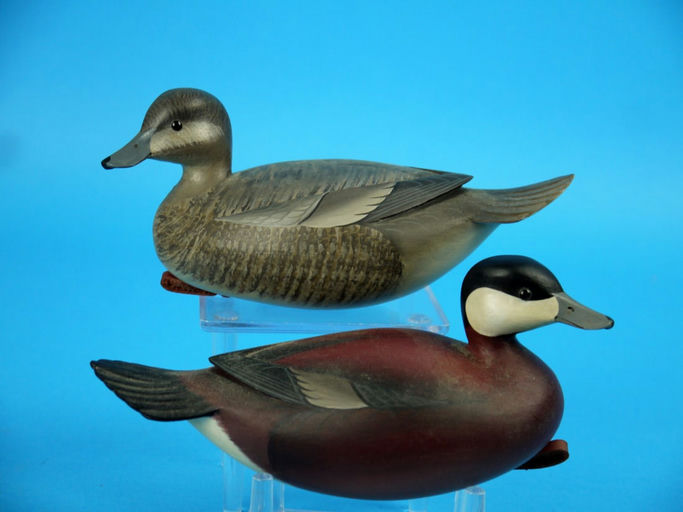 George Strunk – Miniature Ruddy Duck Pair – 2026
