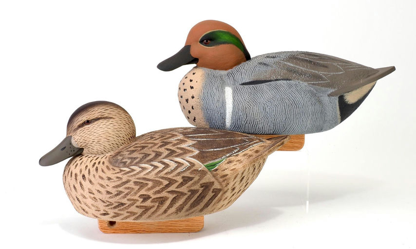 Mark Costilow — Greenwing Teal Pair