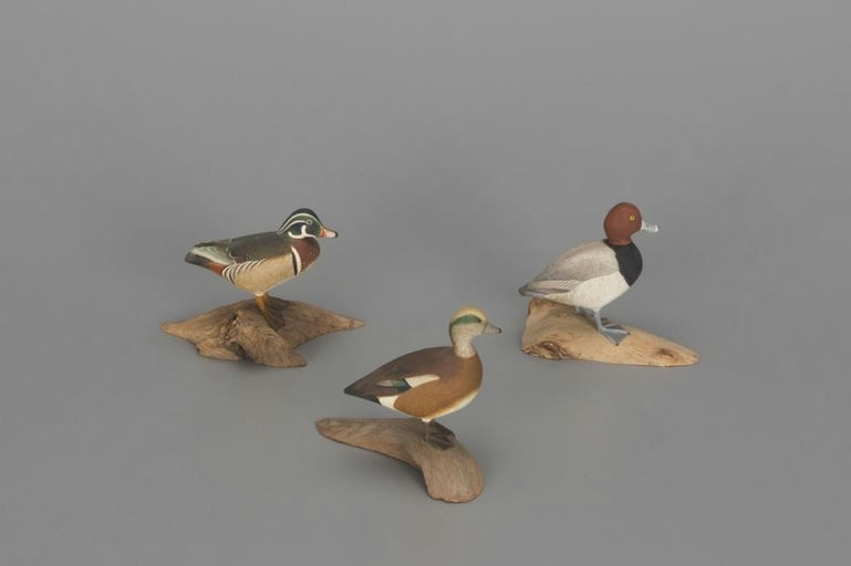 Harold Gibbs – Three Miniature Ducks – 2018