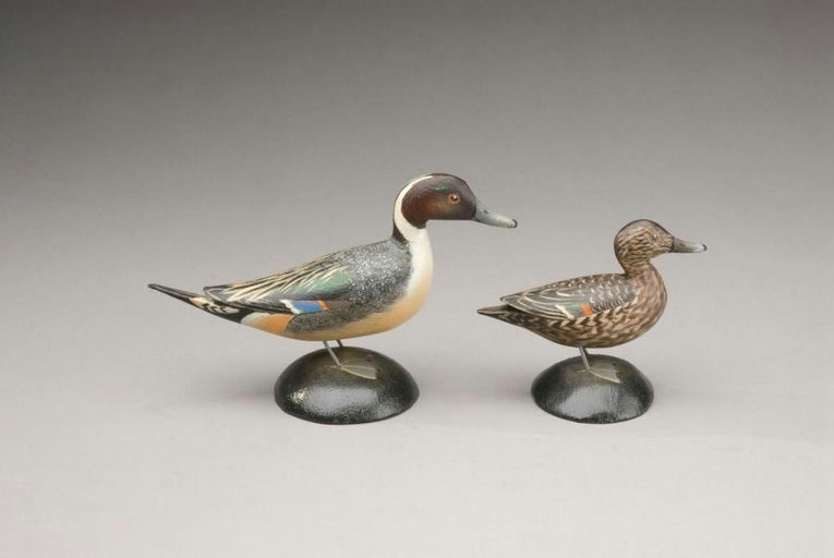 Elmer Crowell – Miniature Pintail Pair – 2009