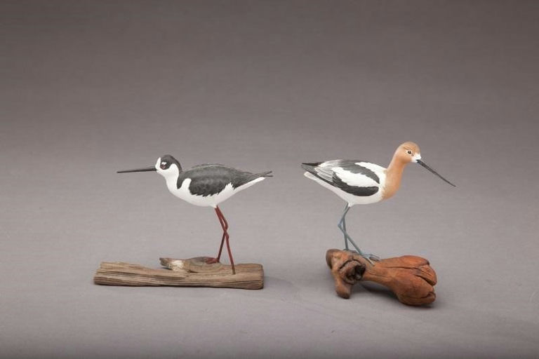 Joan Seibert – Miniature Avocet and Stilt – 2011
