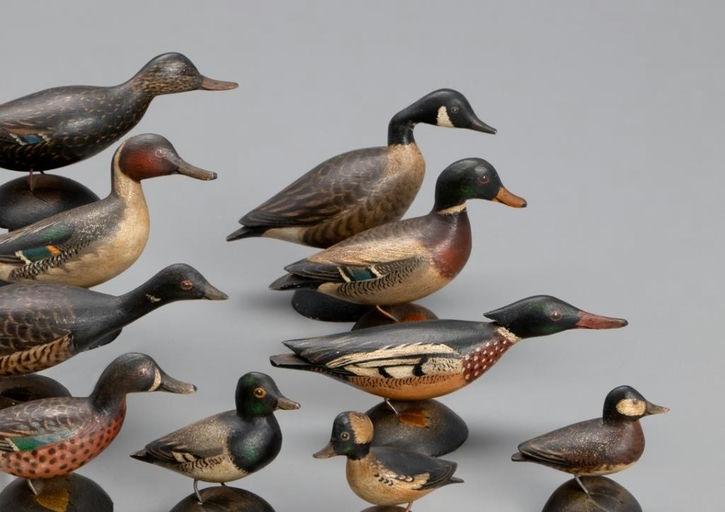 Elmer Crowell – Early Miniature Waterfowl Set – 2021