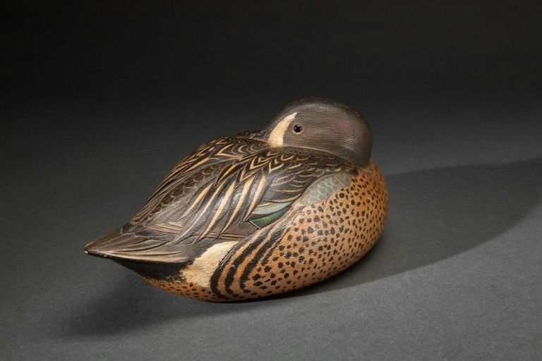 Joe Wooster – Resting Blue-Winged Teal Drake – 2014