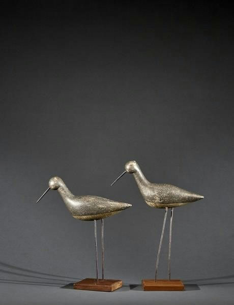 Noah Bernard Sterling – Wading Greater Yellowlegs Pair – 2017