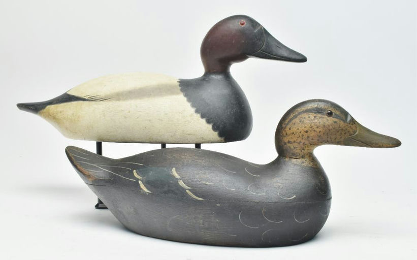 Mason Decoy Factory – Pair of Black Ducks – 2024