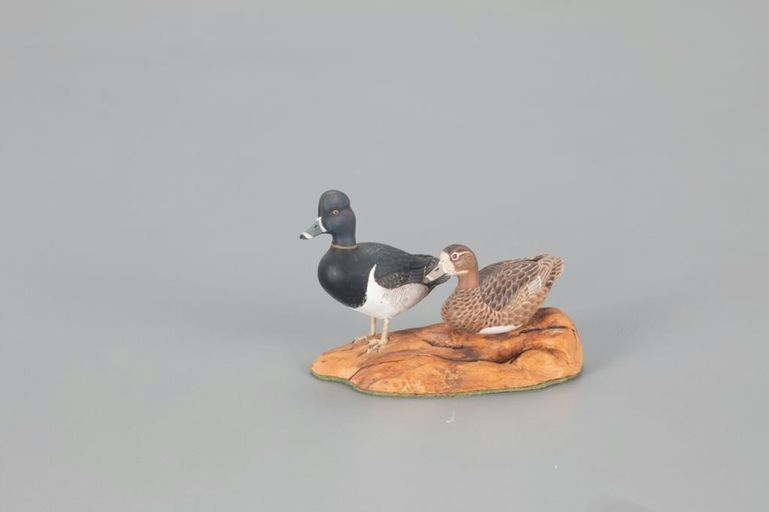 Allen J. King – Miniature Ring-Necked Pair – 2021