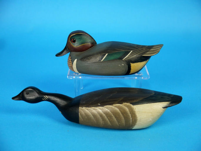Rick Brown – Miniature Green Wing Teal Drake – 2026