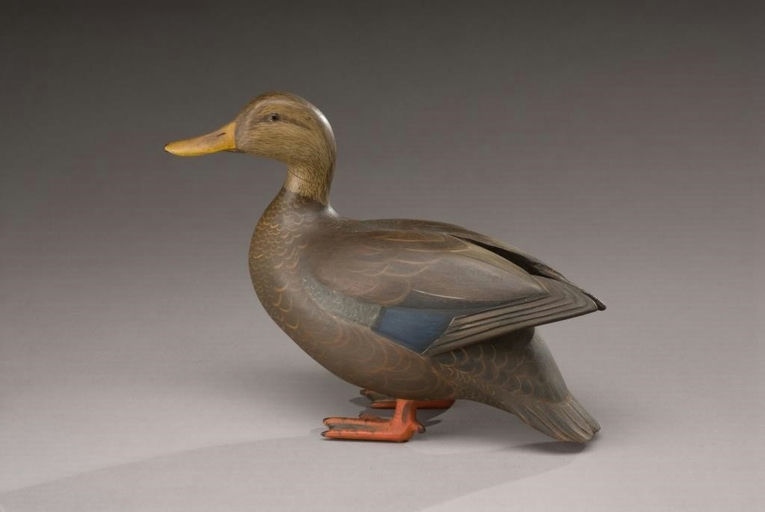 Wendell Gilley – Quarter-Sized Black Duck – 2010