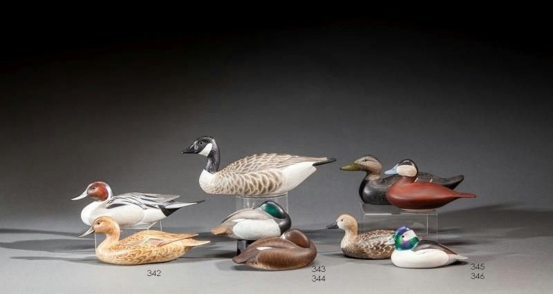 Bob Kerr – Miniature Bluebill Pair – 2016