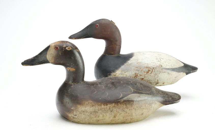 Mason Decoy Factory – Pair of Canvasbacks – 2025