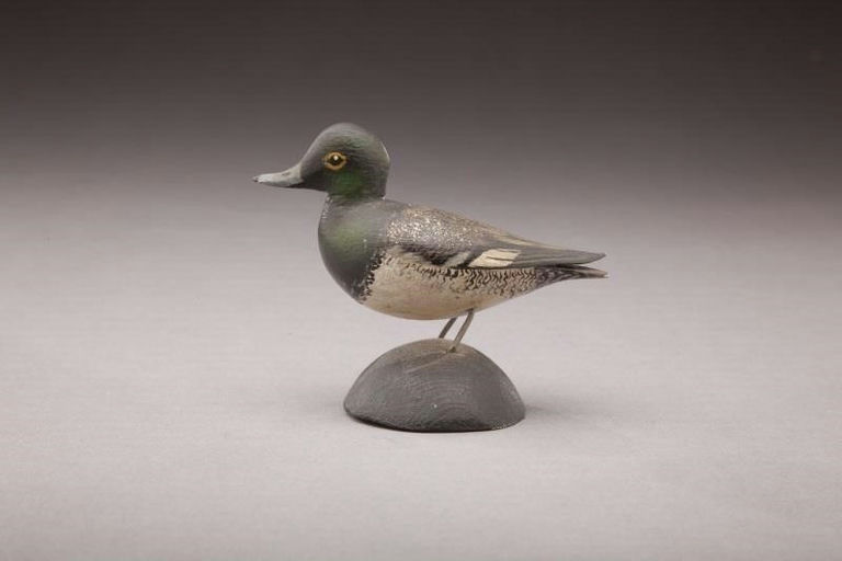Elmer Crowell – Miniature Bluebill Drake – 2011