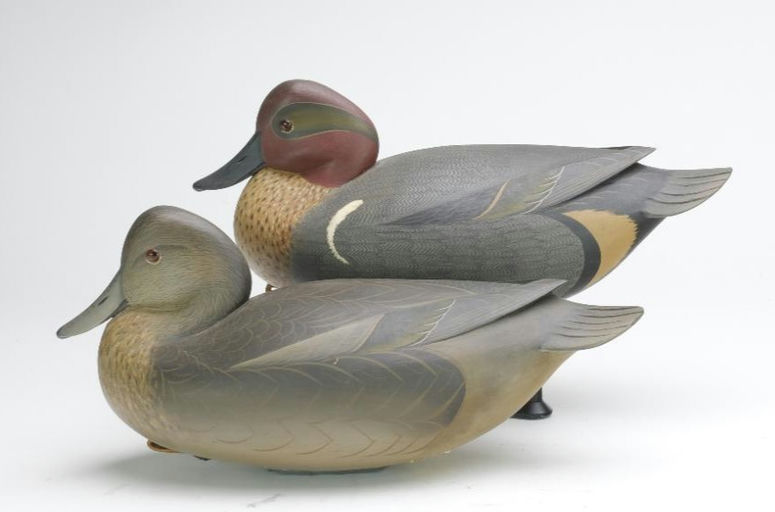 George Strunk – Pair of Green Wing Teal – 2023