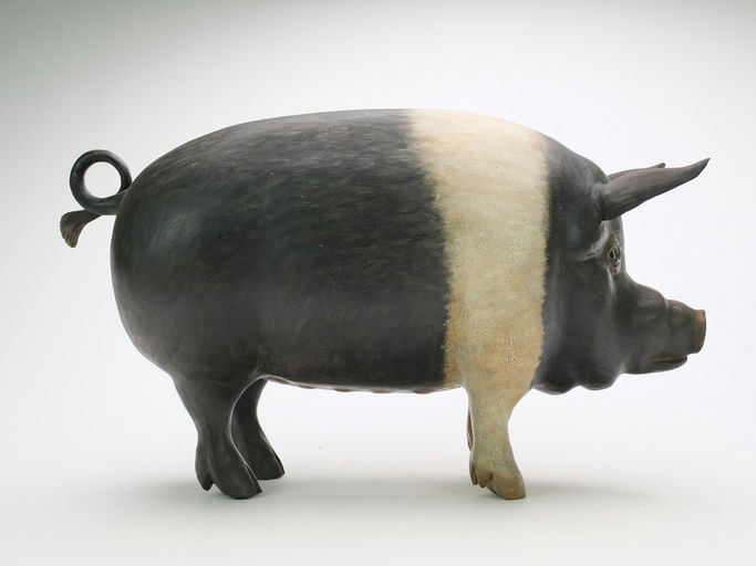 Frank Finney – Full size Hampshire pig – 2024