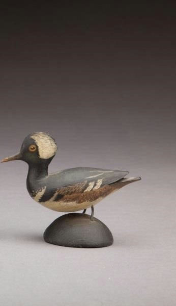 Elmer Crowell – Miniature Hooded Merganser Drake – 2012