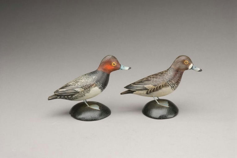 Elmer Crowell – Miniature Redhead Pair – 2009