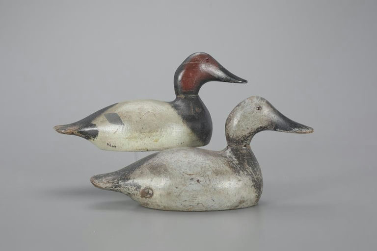 Evans Decoy Company – Standard-Grade Canvasback Pair – 2023
