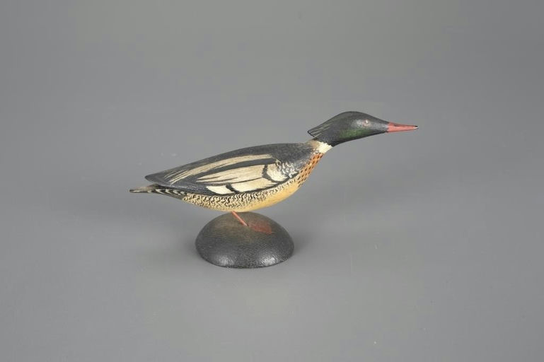 Elmer Crowell – Miniature Red-Breasted Merganser Drake – 2024