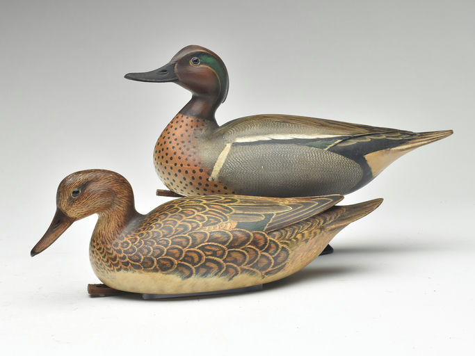 Bill Gibian – Pair of Green-winged Teal – 2023