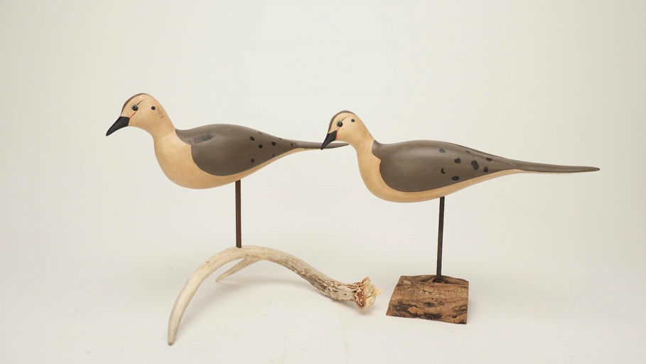 Bill Spielman — Two Dove Decoys
