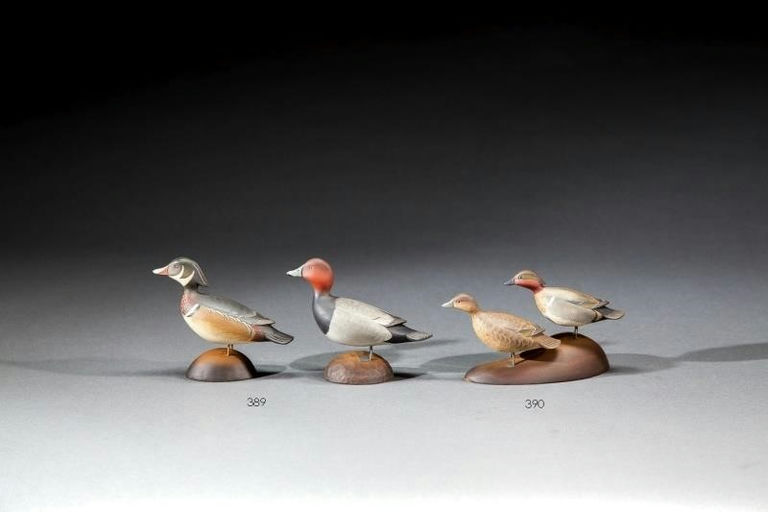 George Strunk – Miniature Green-Winged Teal Pair – 2016