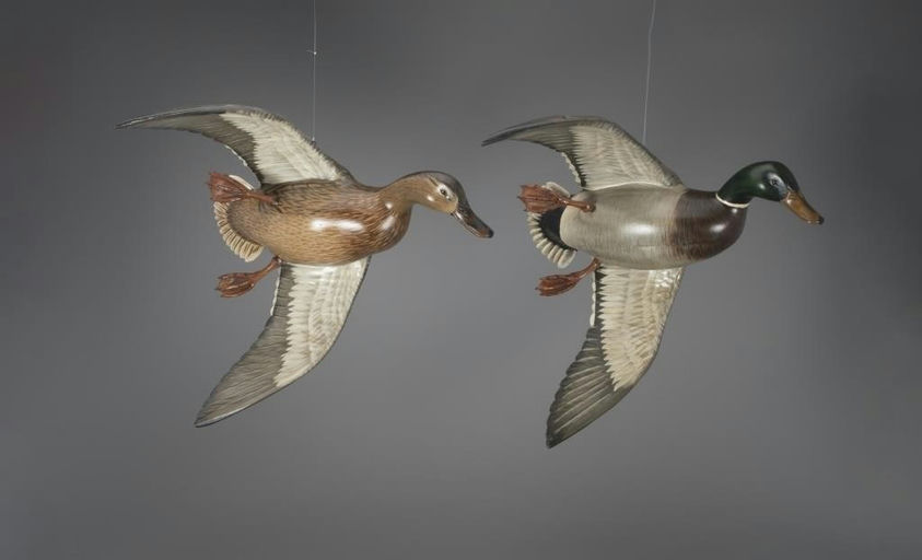 Mike Borrett – Special Flying Mallard Pair – 2025