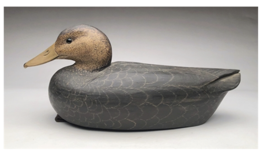 Grayson Chesser – Hollow Carved Black Duck – 2019