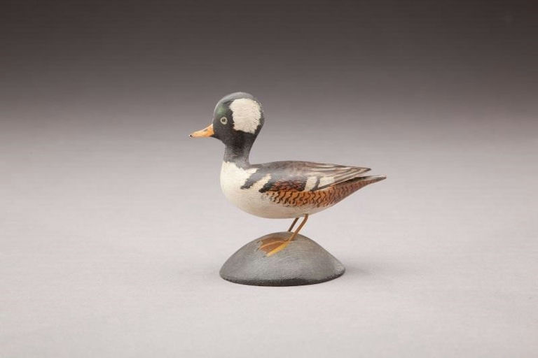 Elmer Crowell – Miniature Hooded Merganser Drake – 2011