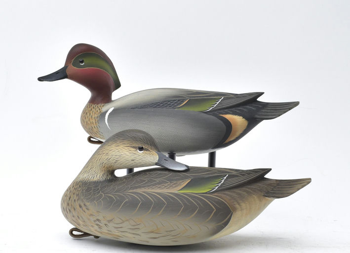George Strunk – Pair of Green Wing Teal – 2025