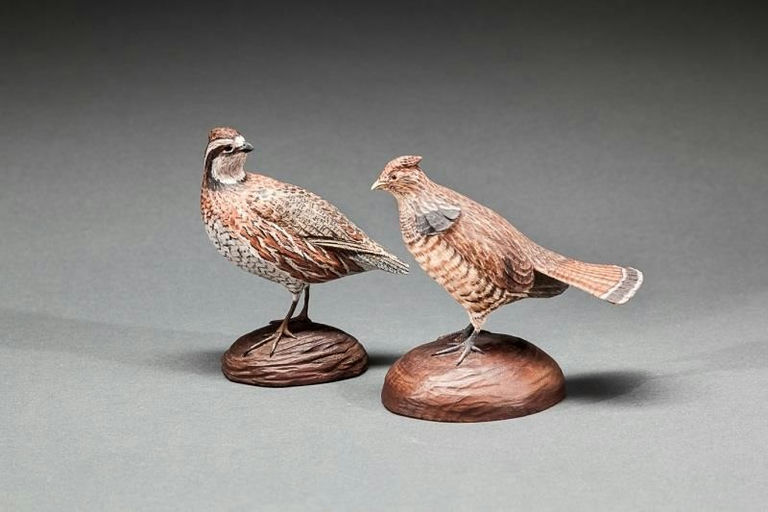 Davison B. Hawthorne – Miniature Ruffed Grouse and Quail – 2015