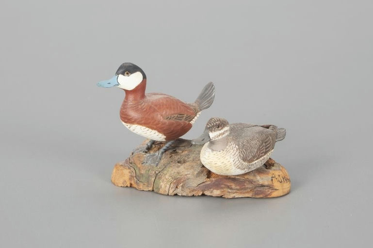 Allen J. King – Miniature Ruddy Duck Pair – 2022