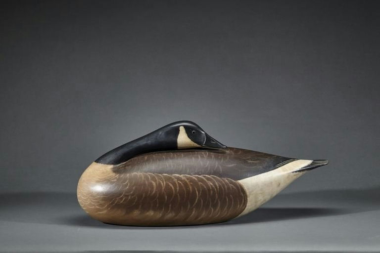 George Strunk – Crowell-Style Preening Goose – 2017