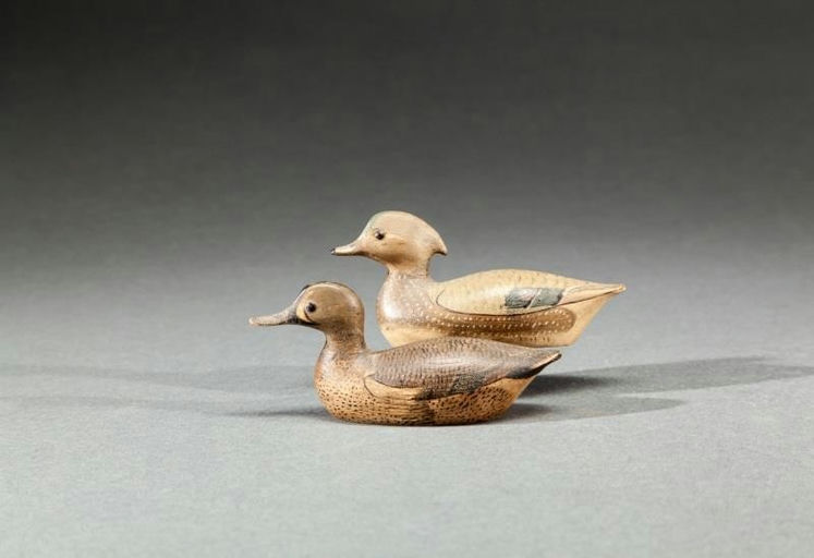George Boyd – Miniature Wood Duck and Blue-Winged Teal – 2015