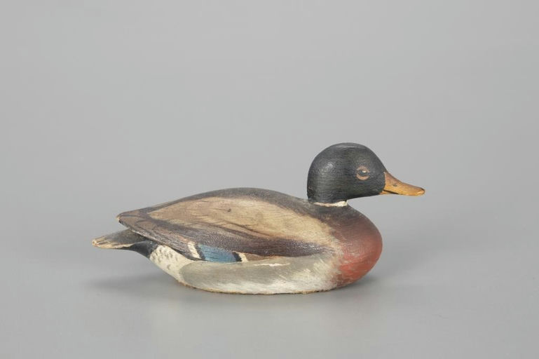 Elmer Crowell – Miniature Mallard Decoy – 2022