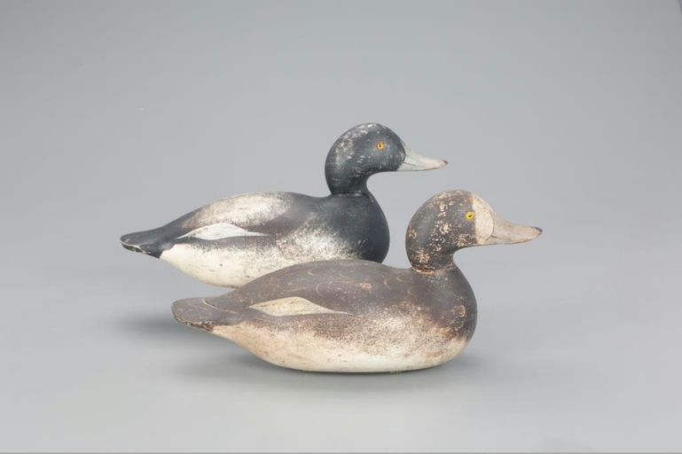 Mason Decoy Factory – Challenge-Grade Bluebill Pair – 2021